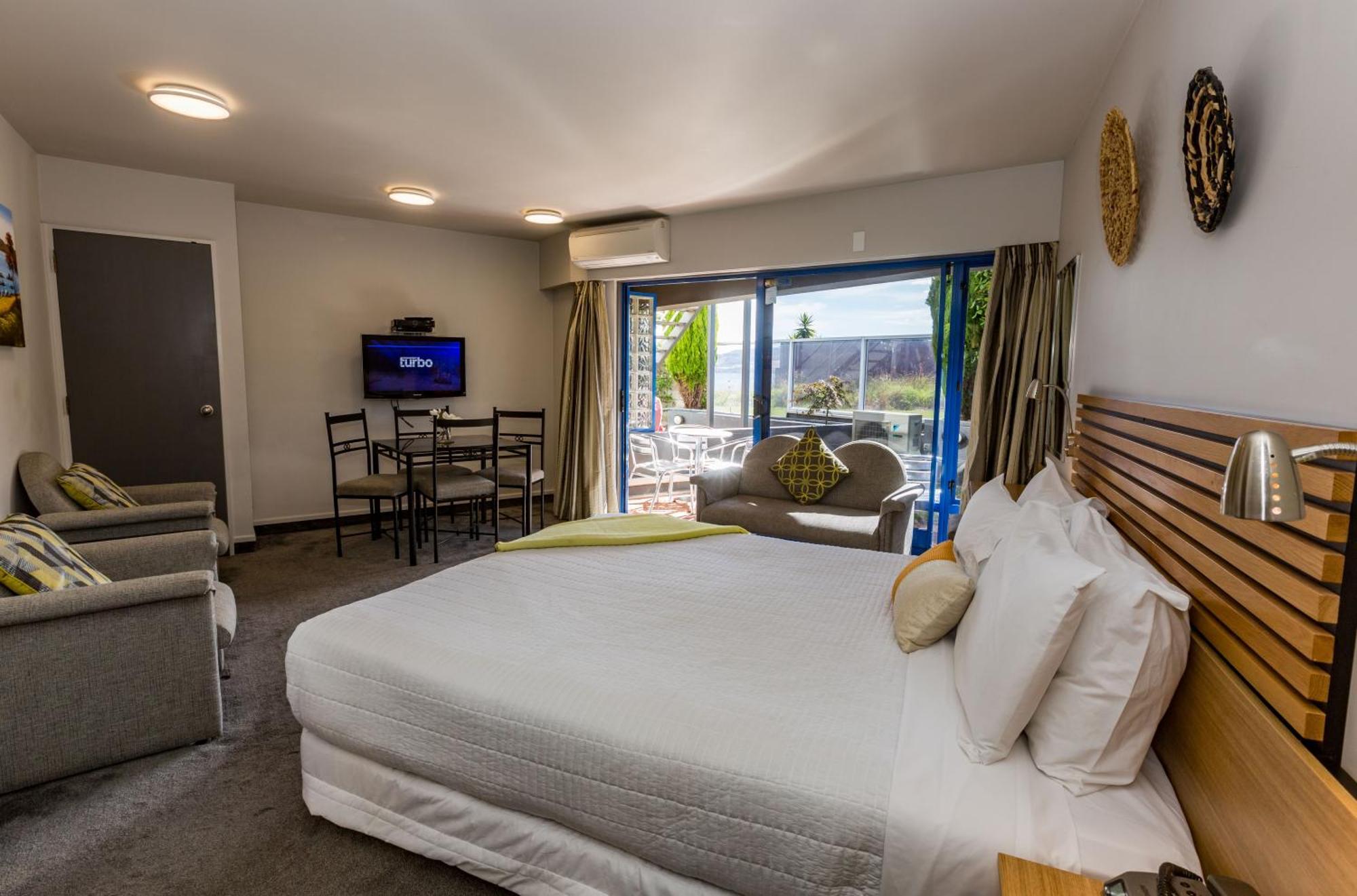 Clearwater Motor Lodge Taupo Bagian luar foto